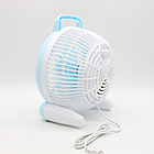 Настільний вентилятор 25W 28х22 см модель 2553 компактний і тихий мінівентилятор для дому та офісу, фото 6