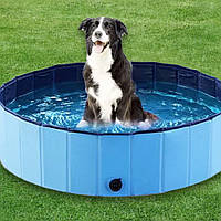 Складаний басейн для вихованців YXZ-702 об'ємом 60 літрів компактний і легкий для миття й купання