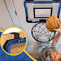 Підвісне баскетбольне кільце з електронним табло та м'ячем набір для активних ігор дітей удома та на вулиці