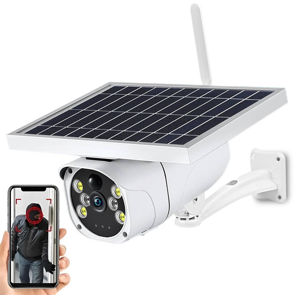 Вулична Wi-Fi камера відеоспостереження 2 МП Страг Wi-Fi поворотна бездротова IP камера для охорони території, фото 1