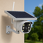 Вулична Wi-Fi камера відеоспостереження 2 МП Страг Wi-Fi поворотна бездротова IP камера для охорони території, фото 6