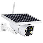 Вулична Wi-Fi камера відеоспостереження 2 МП Страг Wi-Fi поворотна бездротова IP камера для охорони території, фото 9