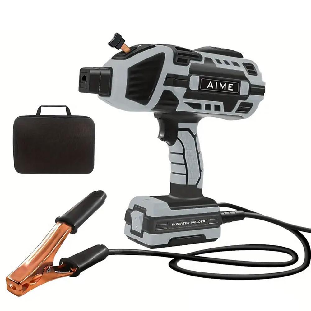 Зварювальний пістолет 4.1 кВт із чохлом ручний дуговий зварювальний апарат для побутових і професійних робіт, фото 1