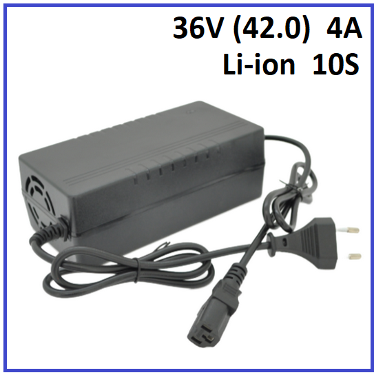 Зарядний пристрій Voltronic для Li-ion 36V (42.0) 10S до 4A штекер 3-pin С13, фото 1