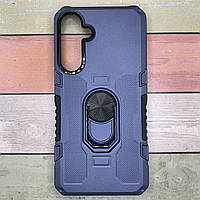 Чохол Samsung A55 5G(A556B) протиударний матовий, високий борт, колір СИНІЙ матовий