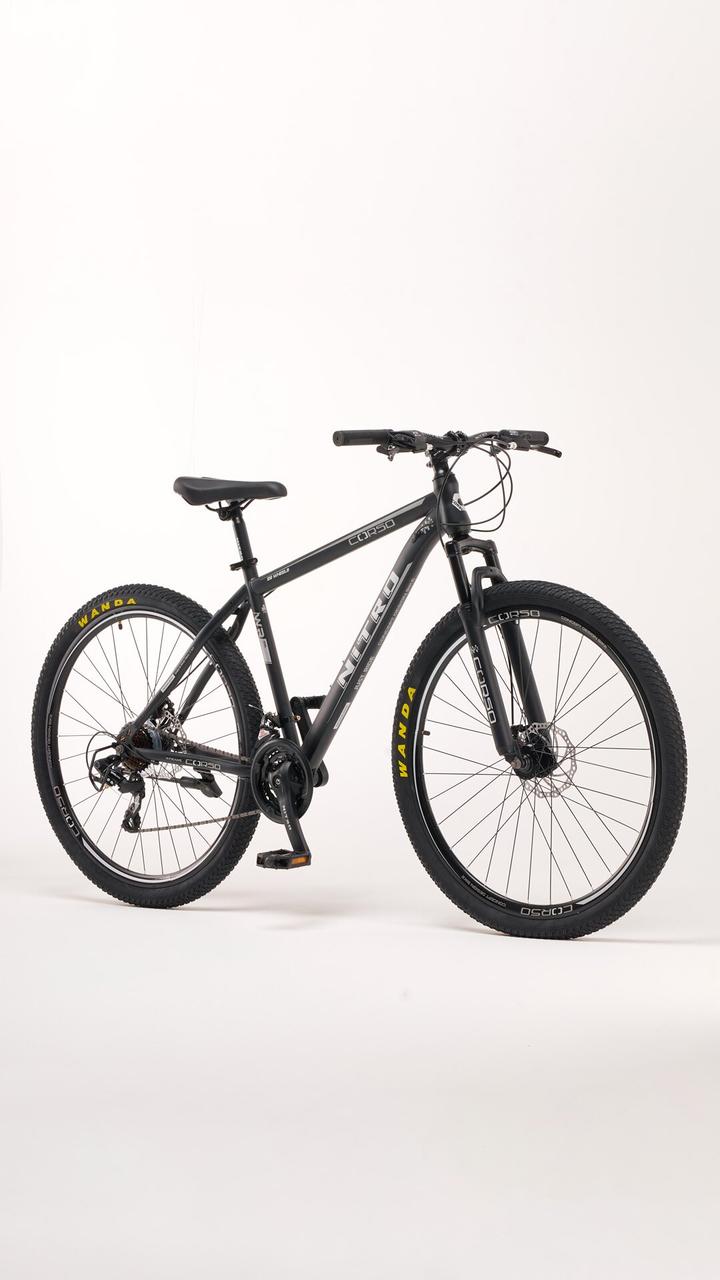 Спортивний велосипед Corso NEW «NITRO» 29" NT-68046 сталева рама 17", 21 швидкість, дискові гальма, фото 1