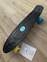 Пеніборд для хлопчиків Скейтборд пенніборд з антиковзним покриттям Мініскейт для дітей Firefly PB105 Black Пенніборд