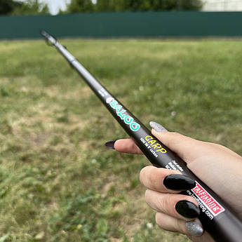 Коропове вудилище Baloo Carp 3.3 м 3.00 lbs, швидкий лад, EVA рукоятка, SIC кільця