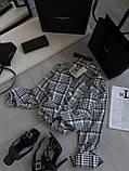 Сорочка жіноча в карту на ґудзиках 42-44 46-48, фото 6