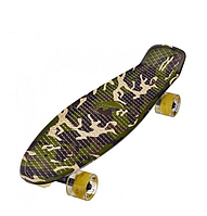Скейт-пінні борт Скейт-Пеніборд maraton penny zetra Скейтборд пенніборд з антиковзним покриттям Дитячий скейтборд Maraton