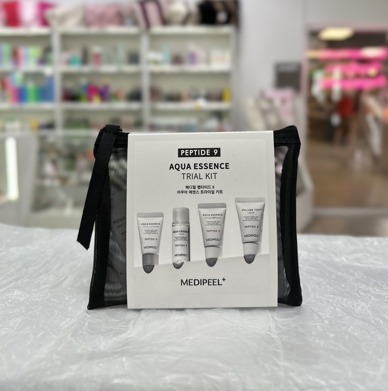 Набір мініатюр для обличчя з комплексом пептидів Medi-Peel Peptide 9 Aqua Essence Trial Kit