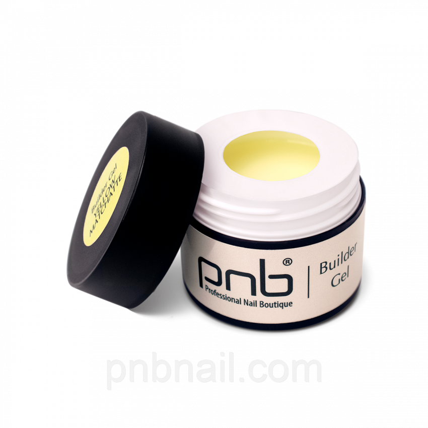 PNB UV/LED Builder Gel, Matcha Latte Yellow (жовтий), 5 мл, фото 1