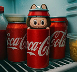 Іграшка-сюрприз Labubu Coca-Cola Mix color 17 см, фото 4