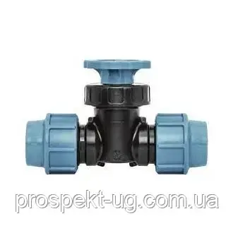 Вентиль Ду25 (1") обтискний Unidelta, фото 1