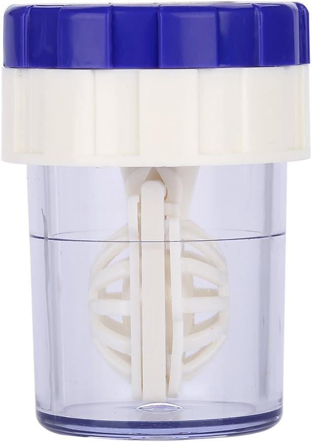 Контейнер Sclera для контактних лінз - пластиковий футляр-бочонок для щоденного ручного очищення, фото 1