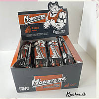 Monsters Strong Max Cocoa Протеїнові батончики шоколад 80 г 20 батончиків