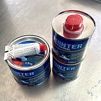 Набір під прибор Шпаклівка 1,5кг та ґрунт 0,75кг Painter