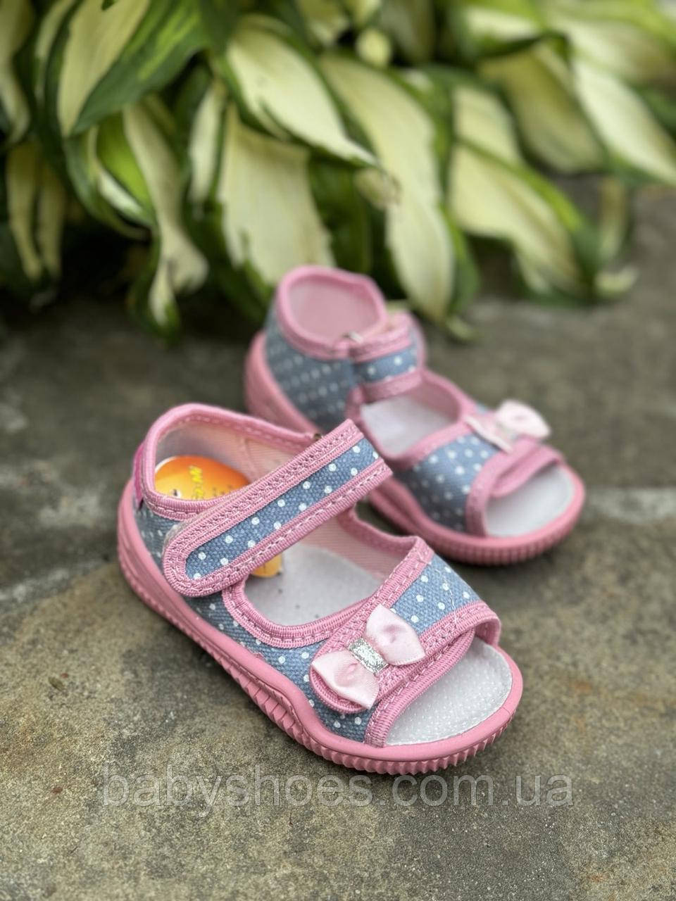 Босоніжки текстильні Viggami, Польща р.20-25, б-59, фото 1