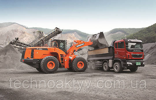 Фронтальний навантажувач Doosan DL550 Фронтальний навантажувач Doosan DL550