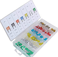 Набор автомобильных предохранителей MINI 7 размеров 120 шт. ASTA A-TC510 (Код6555)