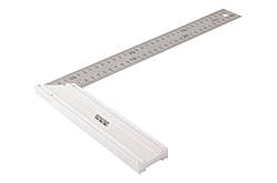 Кутник Mastertool 350 мм алюміній + нержавеющаяя сталь