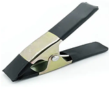 Крокодил акумуляторний 100А L105мм, VK11179, пара, фото 2