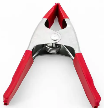 Крокодил акумуляторний 100А L105мм, VK11179, пара, фото 1