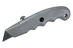 Ніж Mastertool трапецієподібний металевий ерго (17-0141)