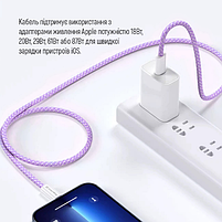 Кабель USB PD Type-C/Lightning ColorWay CW-CBPDCL061-PU 27W 1м фіолетовий, фото 6