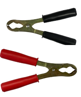 Крокодил акумуляторний 100А L150мм, VK11180, пара, фото 1