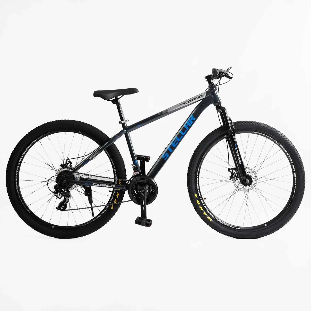 Велоcипед Спортивний Corso «Stellar» 29" дюймів TL-29077 рама сталева 21", обладнання Saiguan швидкість 21, фото 1