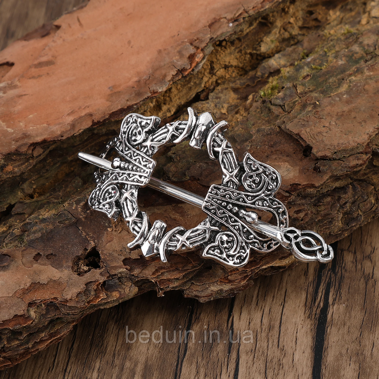 Металева шпилька для волосся, шпилька в стилі фентезі Aushal Jewellery