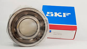 Підшипник 3307-ATN9 SKF (3056307) розміри: 35*80*34,9 кульковий радіально упорний
