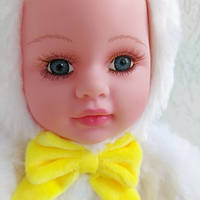 Пупс 'Єдиноріг' жовтий м'яконабивний 25 см, плач, сміх, 'ма-ма', 'па-па', в пакеті (CEL828021)