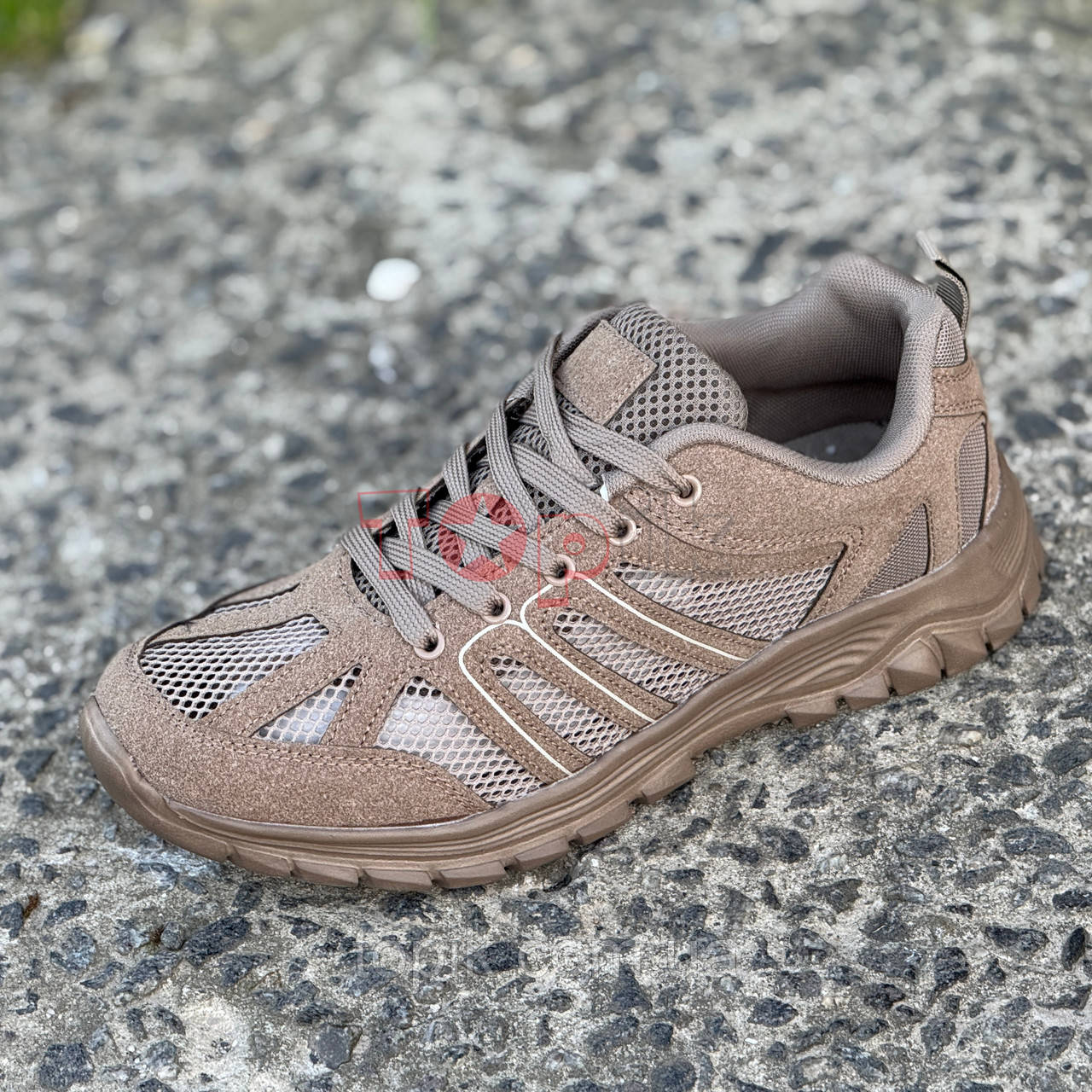 Тактичні кросівки чоловічі літні бежеві койот Тактические кроссовки мужские летние бежевые койот (Код: 3590ТАКТ)