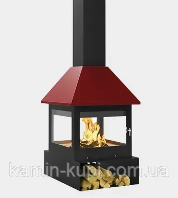 Камін на дровах Traforart Sandra Central, фото 1