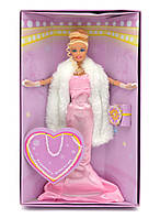 Лялька Defa Lucy 20953A у шикарному рожевому вечірньому платті