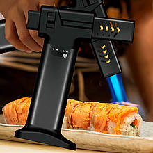 Портативная кухонная газовая горелка-карамелизатор Turbo Torch OL-600/1851 Чорний (JS)