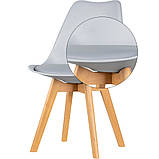 Стілець Doros Бін Сірий 49х43х84 (84110003), фото 5