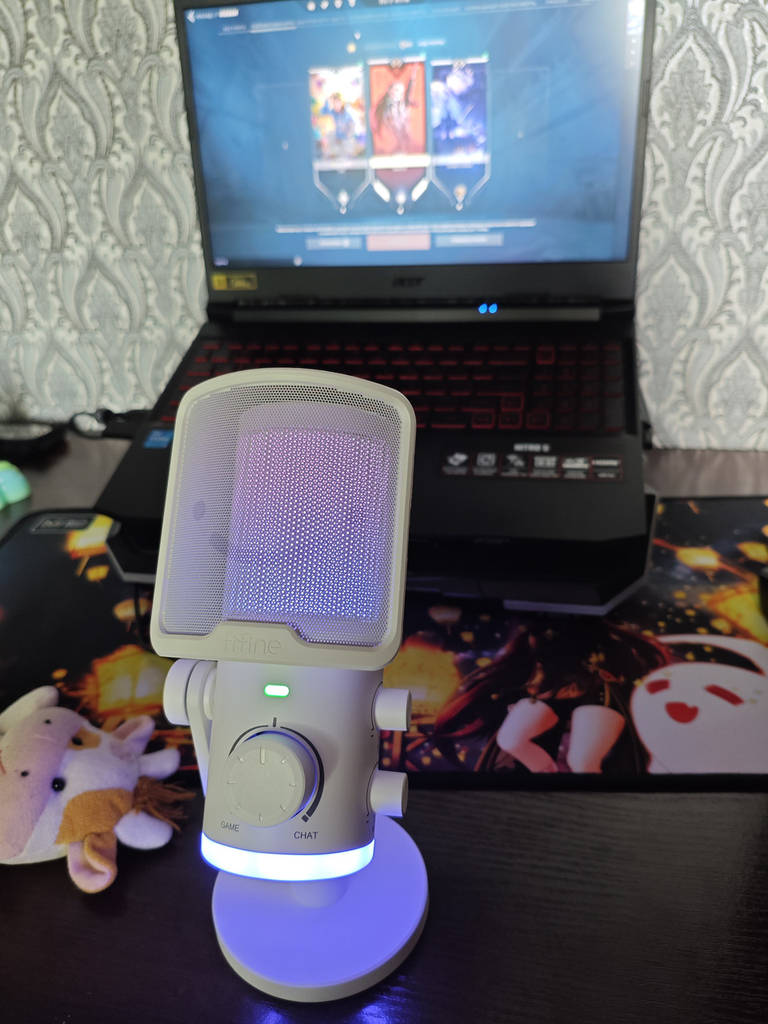 Мікрофон Fifine AM6 White - фото покупців 1