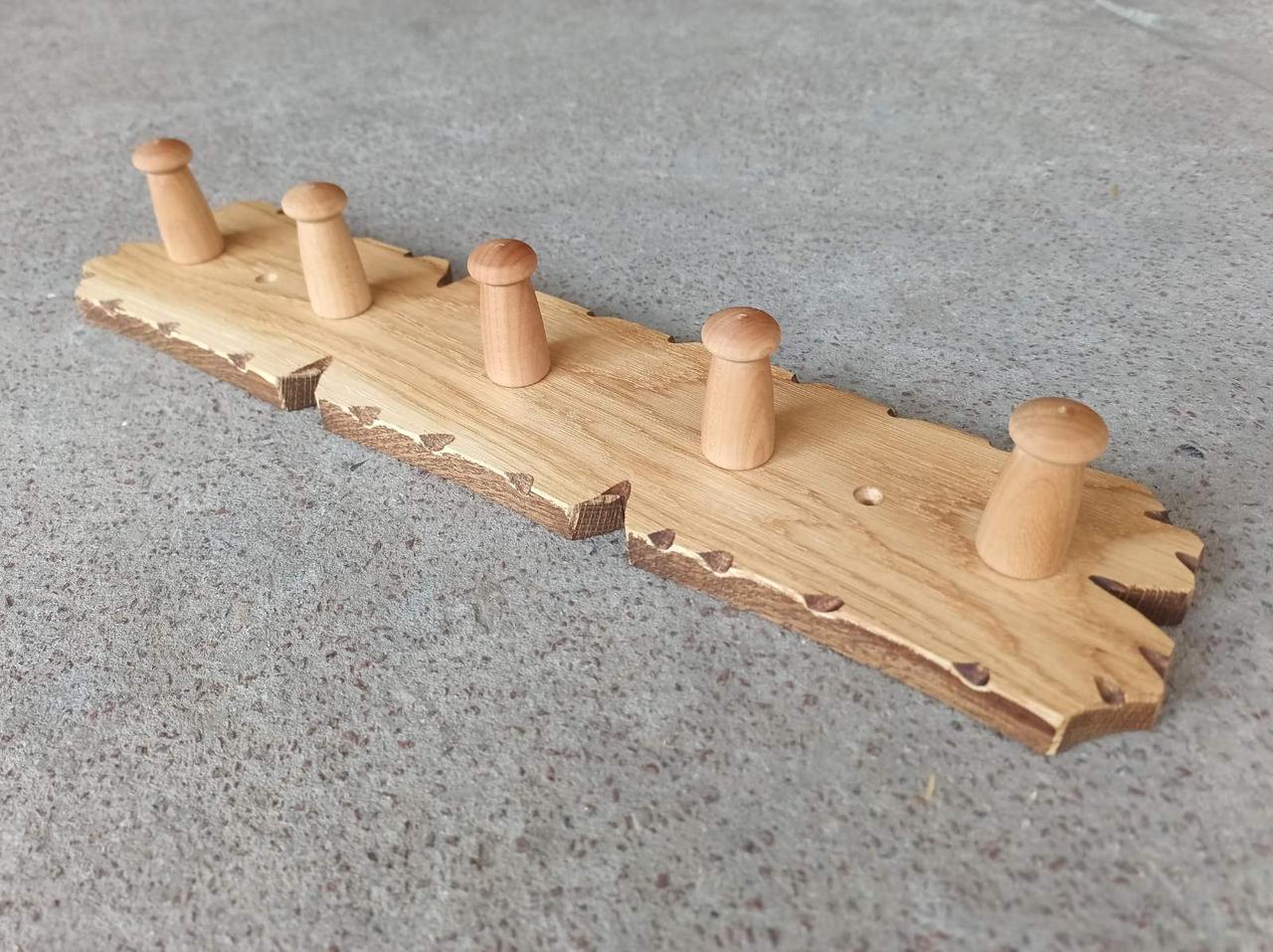 Вішалка для лазні та сауни 5 гачків, фото 1