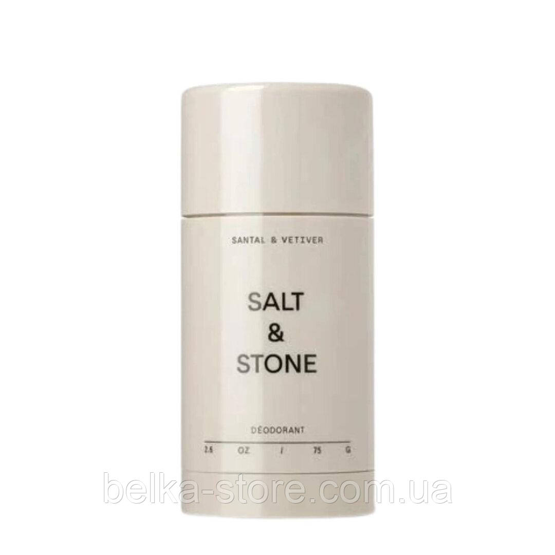 Натуральний дезодорант  SALT & STONE Deodorant Santal & Vetiver 75 g, фото 1