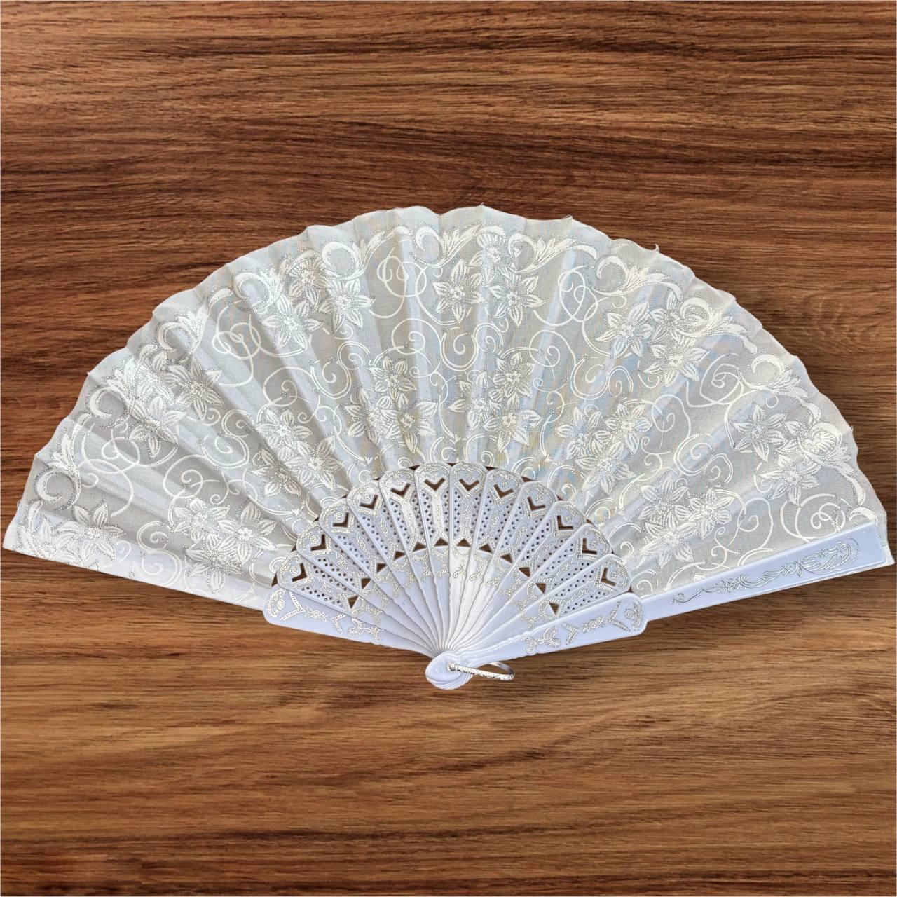 Віяло складне, кишенькове тканинне одностороннє, фото 1