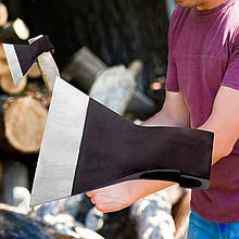 Міцна сталева знімна сокира з гострим лезом, без ручки 974 800 г (JS)