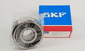 Підшипник 3303-A-2RS1TN9-MT33 SKF (3056303-2RS) розміри: 17*47*22,2 кульковий радіально упорний закритий