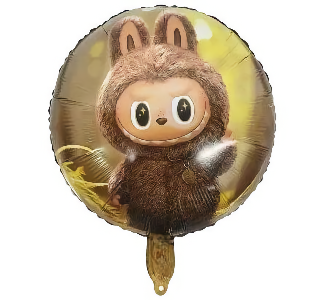 Фольгована кулька коло Labubu | Лабубу 18" (45 см) двостороння, Китай, фото 1