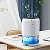 Осушувач повітря Evoair HUMIX300, 300 мл/24 год, безшумний, підсвічування 7 кольорів, резервуар 1 л, білий, фото 8