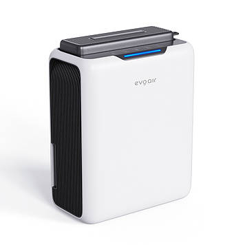 Осушувач повітря evoair HUMIXDUO, 500 мл/24 год, 3 режими роботи, освітлення, безшумний, таймер, резервуар 2,5 л