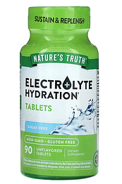 Electrolyte Hydration Unflavored Nature's Truth 90 таблеток