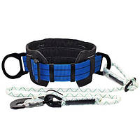 Пояс страхувальний безлямковий 6ПБ, зі стропом канатним